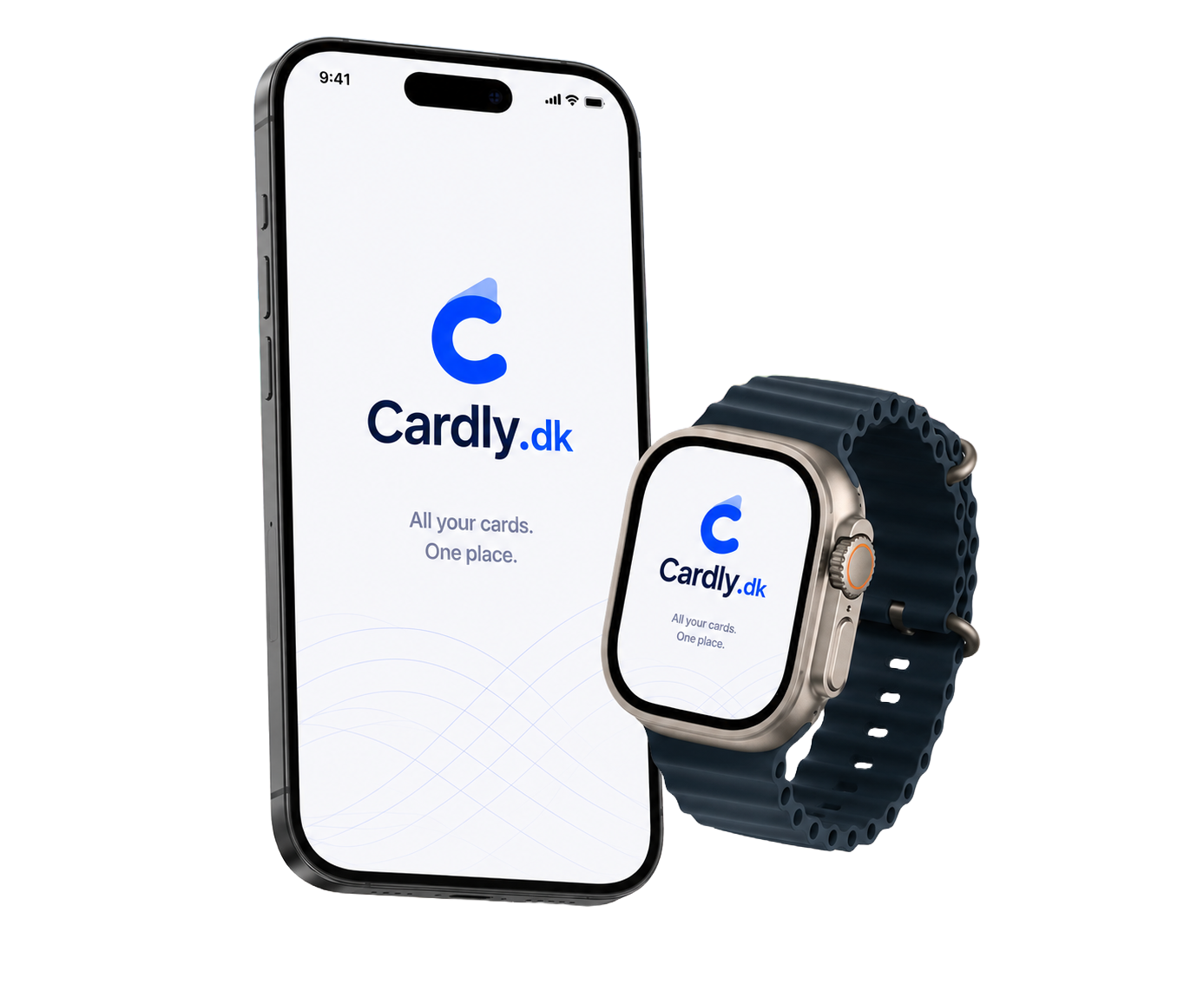 Cardly app on iPhone